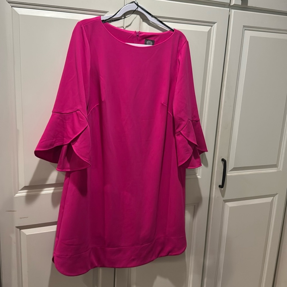 Hot Pink Vince Camuto Dress Size 14W